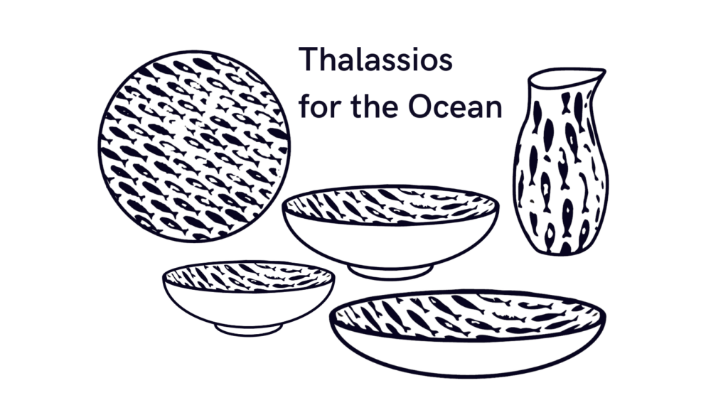 collezione thalassios for the ocean by le coq porcelaine